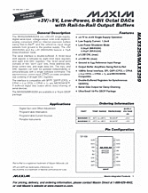 DataSheet MAX5258 pdf